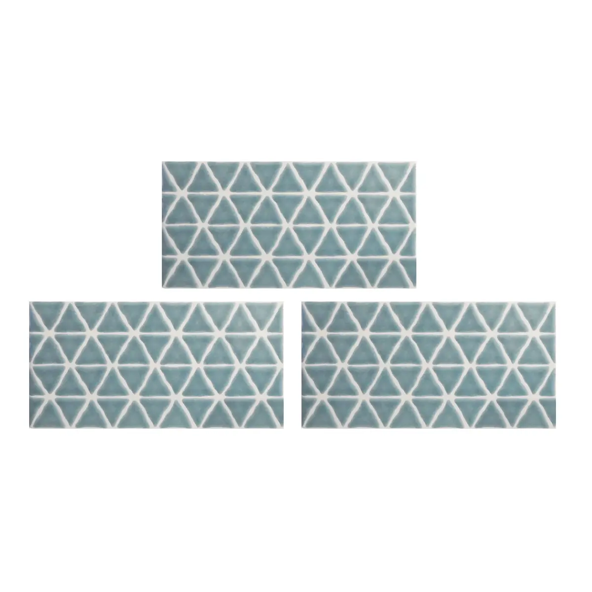 Triada Turqueza 15 x 7.5 cm KANTU (Pack 3 Und.)