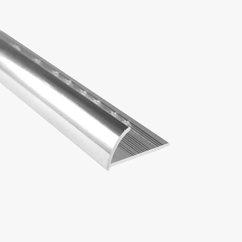 Aluminio 10mm Borde Curvo Brillante KANTU