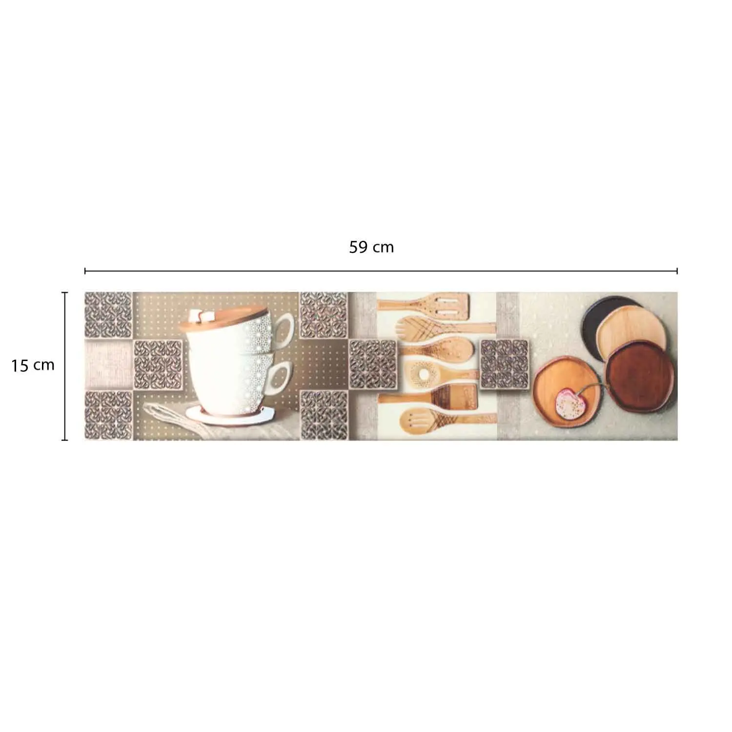 Listelo Lina 59 x 15 cm KANTU ( x Unid )