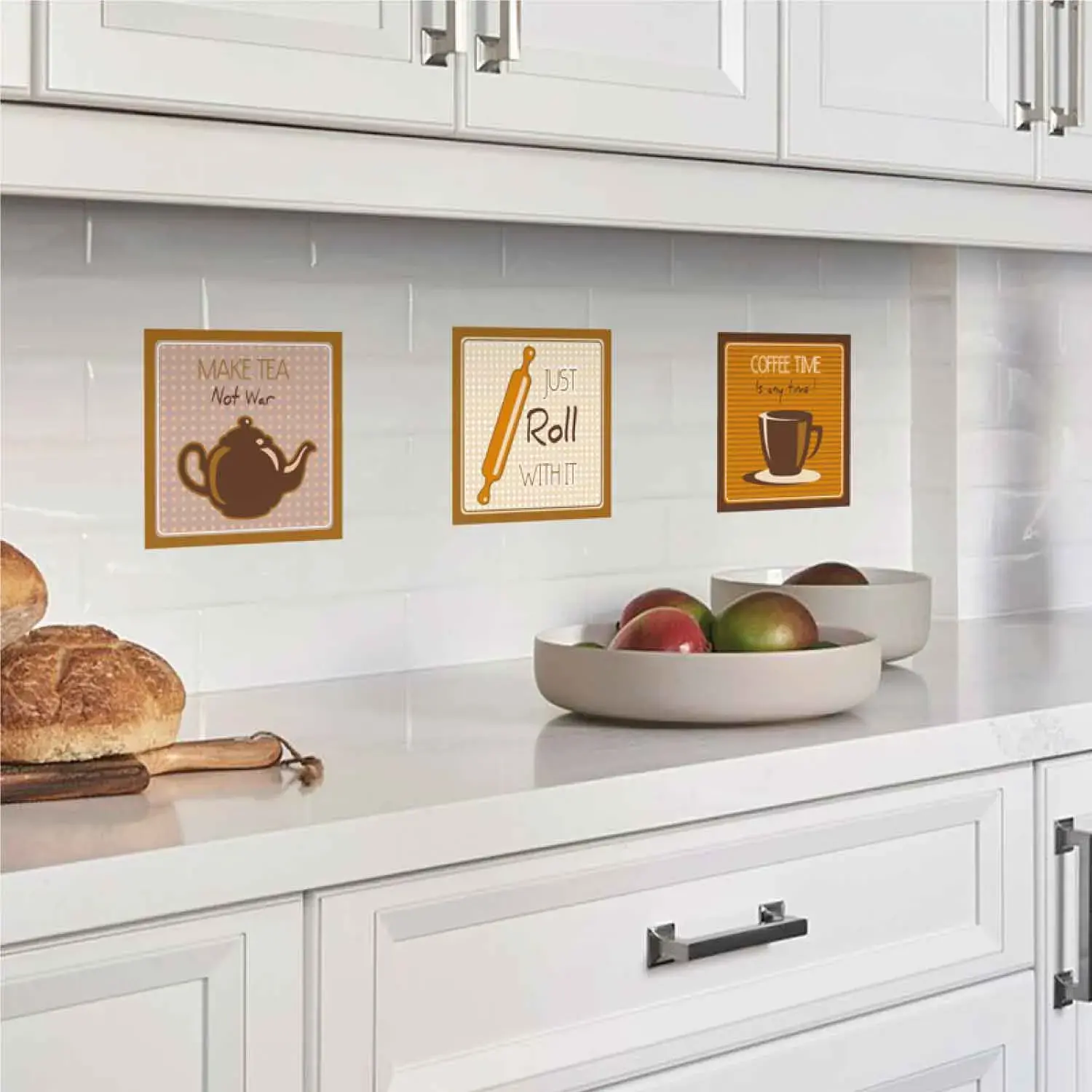 Vinil Autoadhesivo Monaco 15x15 cm KANTU (Pack 9 Und.)