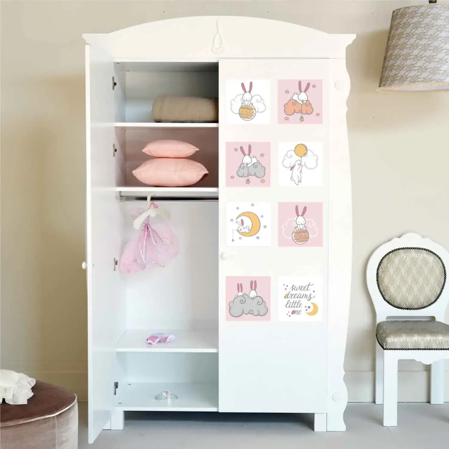 Vinil Autoadhesivo Asis 15x15 cm KANTU (Pack 9 Und.)