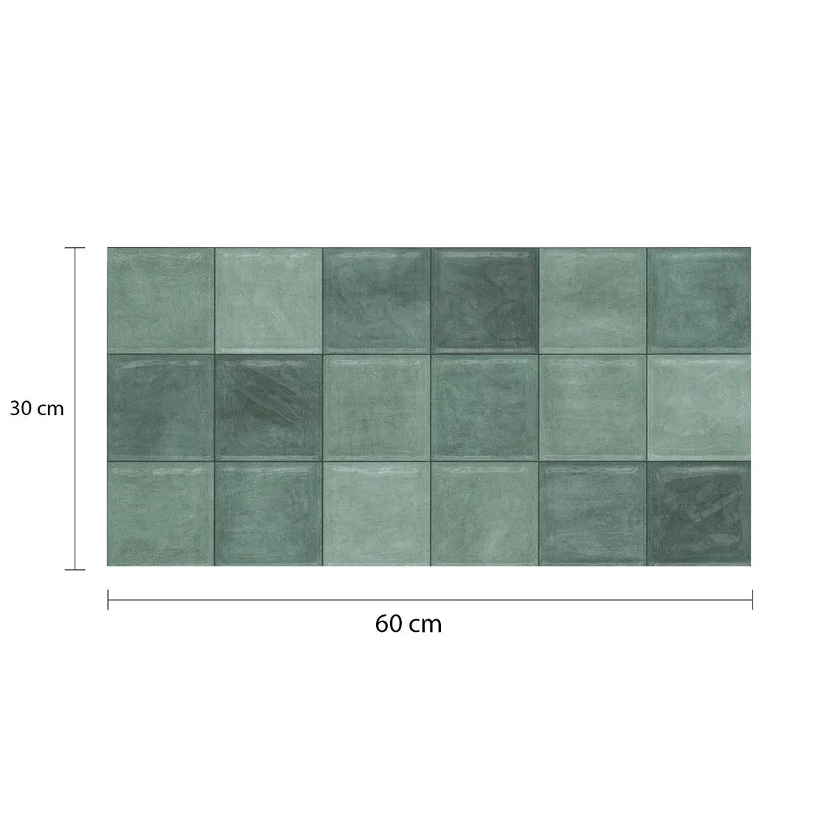 Decorado Dove Aqua MAASTRICHT 30 x 60 cm (Pieza)