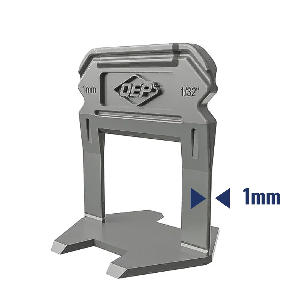 Anclas XTREME para nivelación de 1mm QEP (Bolsa de 100 unidades)